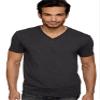 Next Level Mens CVC V - CHARCOAL - S - (Style # 6240 - Original Label) view 1