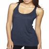 Next Level Ladies Triblend Racerback Tank - VINTAGE NAVY - S - (Style # 6733 - Original Label) view 1