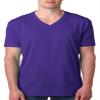 Next Level Mens CVC V - PURPLE RUSH - L - (Style # 6240 - Original Label) view 1