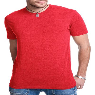 Next Level Mens Triblend Crew - VINTAGE RED - M - (Style # 6010 - Original Label)