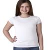 Next Level Girls Princess T-Shirt - White - M - (Style # N3710 - Original Label) view 1