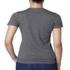 Next Level Ladies CVC T-Shirt - Charcoal - L - (Style # 6610 - Original Label) view 3