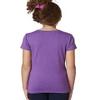 Next Level Youth Princess CVC T-Shirt - Purple Berry - XL - (Style # 3712 - Original Label) view 2