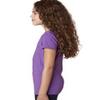 Next Level Youth Princess CVC T-Shirt - Purple Berry - XL - (Style # 3712 - Original Label) view 3