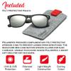 PolarSpex Polarized Sunglasses for Men and Women  UV Protection, Durable & Lightweight Retro Sunglasses for Driving, Fishing view 2