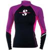 SCUBAPRO Women's UPF80 T-Flex Long-Sleeve Rash Guard, Jewel, Large view 1