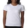 Next Level Ladies CVC T-Shirt - WHITE - XS - (Style # 6610 - Original Label) view 1