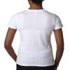 Next Level Ladies CVC T-Shirt - WHITE - XS - (Style # 6610 - Original Label) view 2