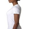 Next Level Ladies CVC T-Shirt - WHITE - XS - (Style # 6610 - Original Label) view 3