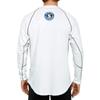 SCUBAPRO Men's UPF 50 Channel Flow Long Sleeve Rash Guard (Small, Ice) White view 4