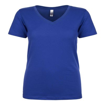 Next Level Ladies Ideal V - Royal - S - (Style # N1540 - Original Label)