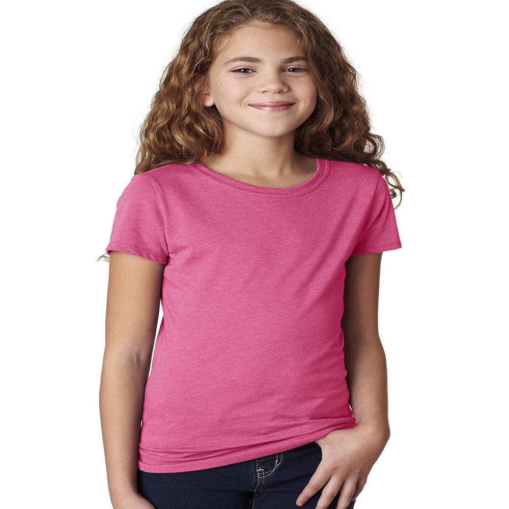 Next Level Youth Princess CVC T-Shirt - RASPBERRY - XL - (Style # 3712 - Original Label)