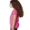 Next Level Youth Princess CVC T-Shirt - RASPBERRY - XL - (Style # 3712 - Original Label) view 3