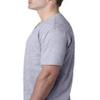 Next Level Mens Cotton V - HEATHER GRAY - XL - (Style # N3200 - Original Label) view 3