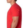 Next Level Mens CVC Crew - RED - 4XL - (Style # N6210 - Original Label) view 3