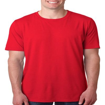 Next Level Mens Poly/Cotton Crew - RED - 2XL - (Style # 6200 - Original Label)
