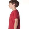 Next Level Youth Triblend Crew - Vintage Red - XS - (Style # N6310 - Original Label) view 3
