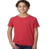 Next Level Youth CVC Crew - RED - S - (Style # 3312 - Original Label) view 2