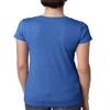 Next Level Ladies Triblend Deep V - VINTAGE ROYAL - 2XL - (Style # 6740 - Original Label) view 3