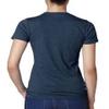 Next Level Ladies CVC T-Shirt - MIDNIGHT NAVY - XS - (Style # 6610 - Original Label) view 3