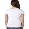 Next Level Girls Princess T-Shirt - White - L - (Style # N3710 - Original Label) view 2