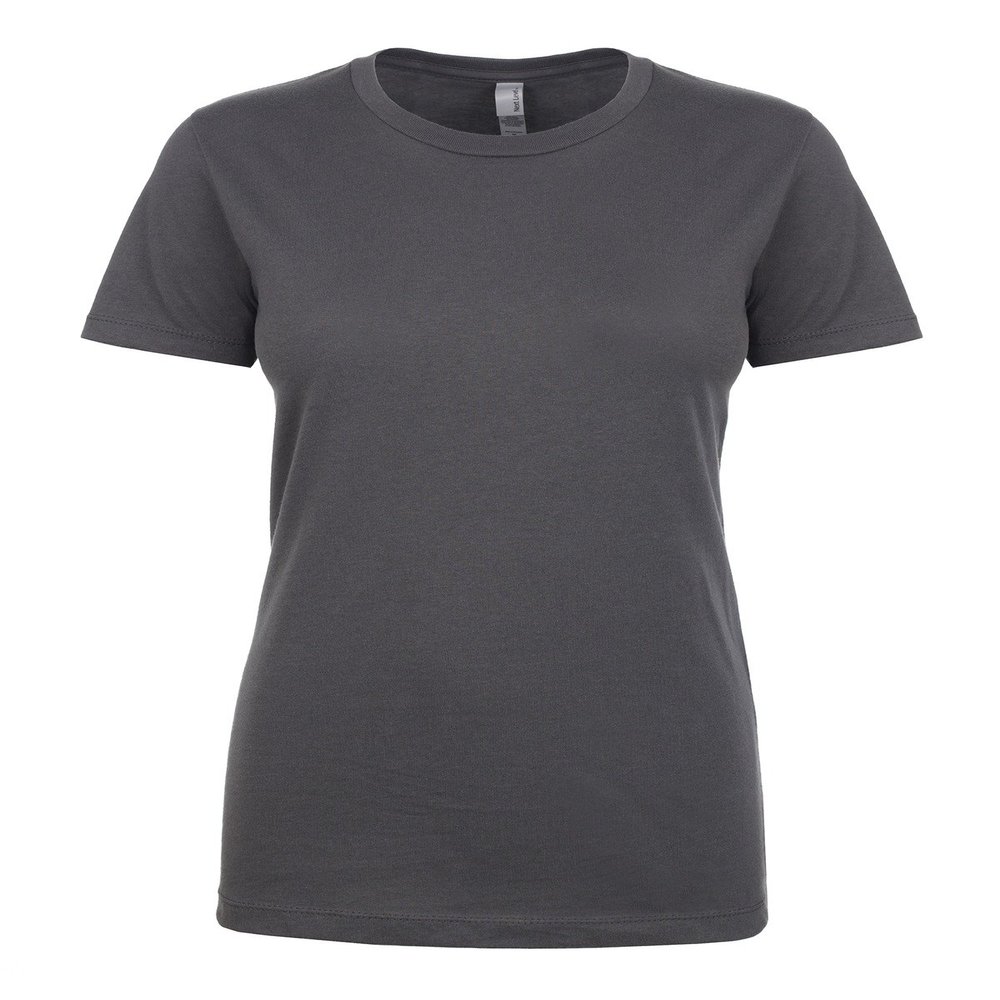 Next Level Ladies Ideal T-Shirt - DARK GRAY - XS - (Style # N1510 - Original Label)