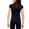 SCUBAPRO Onyx Rash Guard Womens, Cap Sleeve (UPF50) Black/Purple Size XS X-Small view 2