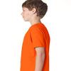 Next Level Boys Cotton Crew - CLASSIC ORANGE - XS - (Style # 3310 - Original Label) view 4