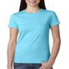 Next Level Women's The Boyfriend Tee (3900) Tahiti Blue, M view 1