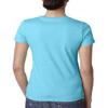 Next Level Women's The Boyfriend Tee (3900) Tahiti Blue, M view 2