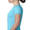 Next Level Women's The Boyfriend Tee (3900) Tahiti Blue, M view 3
