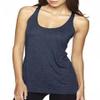 Next Level Ladies Triblend Racerback Tank - VINTAGE NAVY - L - (Style # 6733 - Original Label) view 2