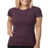 Next Level Ladies CVC T-Shirt - PLUM - M - (Style # 6610 - Original Label) view 1