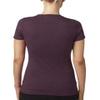 Next Level Ladies CVC T-Shirt - PLUM - M - (Style # 6610 - Original Label) view 2