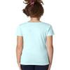Next Level Youth Princess CVC T-Shirt - Ice Blue - XS - (Style # 3712 - Original Label) view 2