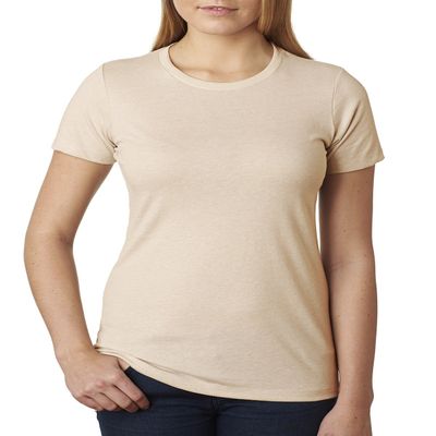 Next Level Ladies CVC T-Shirt - CREAM - XS - (Style # 6610 - Original Label)