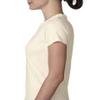 Next Level Ladies Boyfriend T-Shirt - Ivory - L - (Style # N3900 - Original Label) view 3