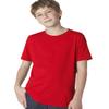 Next Level Boys Cotton Crew - Red - S - (Style # 3310 - Original Label) view 1