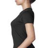 Next Level Ladies CVC T-Shirt - BLACK - M - (Style # 6610 - Original Label) view 4