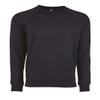 Next Level Adult French Terry Raglan Crew - Black - 2XL - (Style # N9000 - Original Label) view 1