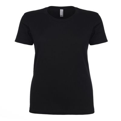 Next Level Ladies Ideal T-Shirt - BLACK - S - (Style # N1510 - Original Label)