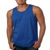 Next Level Mens Cotton Tank - Royal - M - (Style # 3633 - Original Label) view 2