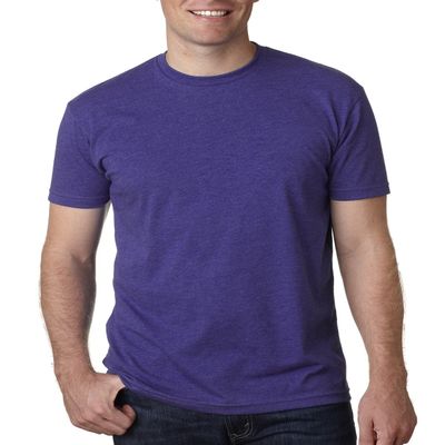 Next Level Mens CVC Crew - Purple Rush - M - (Style # N6210 - Original Label)