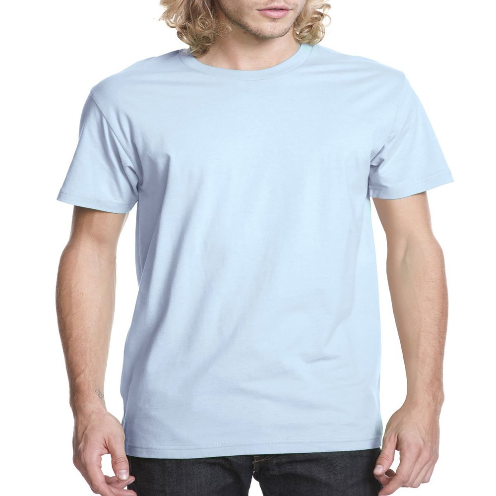 Next Level Mens Cotton Crew - LIGHT BLUE - M - (Style # 3600 - Original Label)