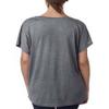 Next Level Ladies Triblend Dolman - PREMIUM HEATHER - XL - (Style # 6760 - Original Label) view 2