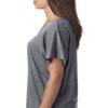 Next Level Ladies Triblend Dolman - PREMIUM HEATHER - XL - (Style # 6760 - Original Label) view 3
