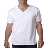 Next Level Mens Cotton V - White - XL - (Style # N3200 - Original Label) view 1