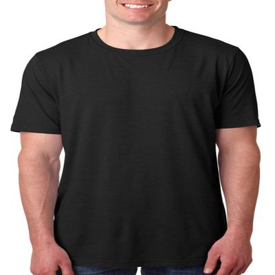 Next Level Mens Poly/Cotton Crew - BLACK - M - (Style # 6200 - Original Label)