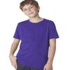 Next Level Boys Cotton Crew - Purple Rush - XL - (Style # 3310 - Original Label) view 2