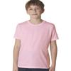 Next Level Boys Cotton Crew - Light Pink - S - (Style # 3310 - Original Label) view 1